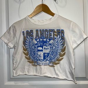 Cropped Graphic T-shirt